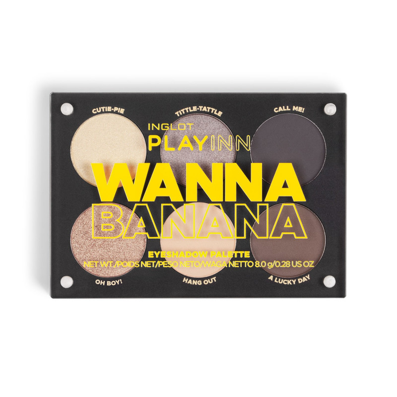 INGLOT PLAYINN Wanna Banana Eyeshadow Palette