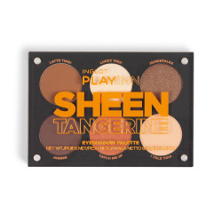 INGLOT PLAYINN Sheen Tangerine Eyeshadow Palette