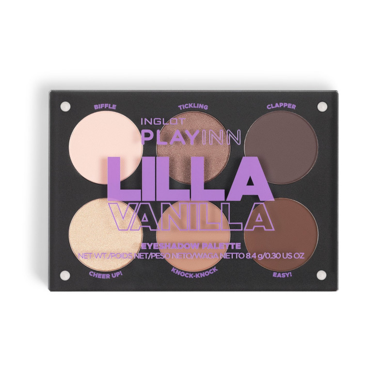 INGLOT PLAYINN Lilla Vanilla Eyeshadow Palette