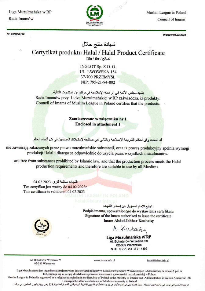 Certificazione Halal